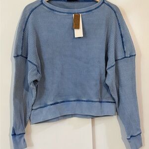 Urban Outfitters Light Blue Knit Top